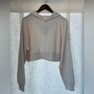 Alo Yoga Muse hoodie in ivory